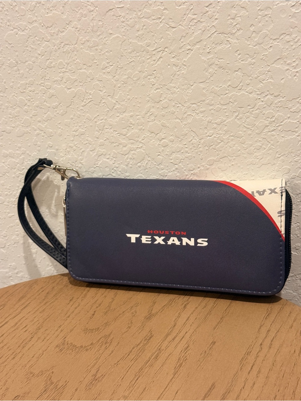 Houston Texans Navy Wristlet Wallet